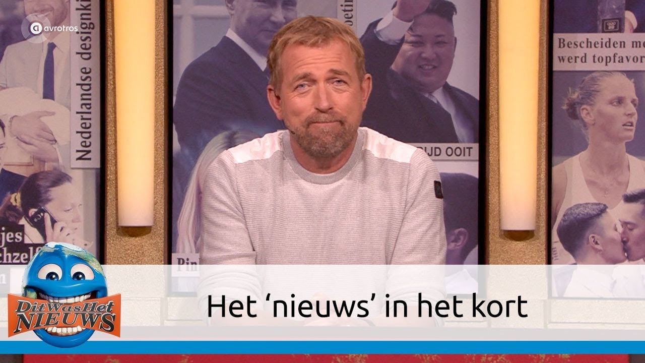 Het korte nieuws volgens Harm Edens | Dit Was het Nieuws