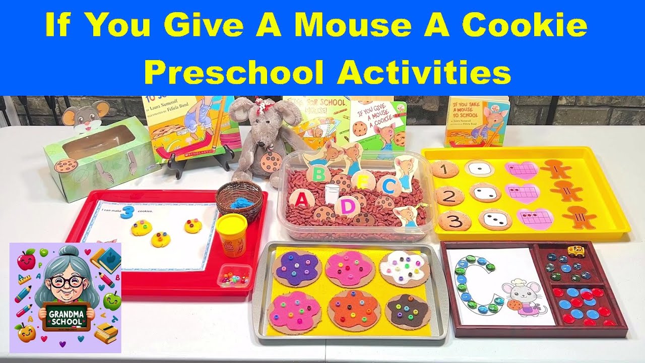 If You Give A Mouse A Cookie Preschool Activities