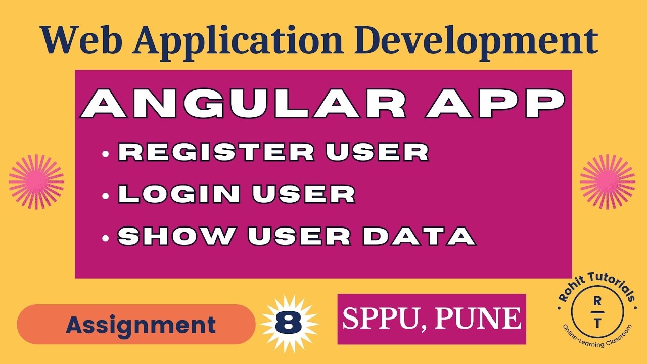 Student Login & Registration Project Using Angular | Angular App | Student Management System