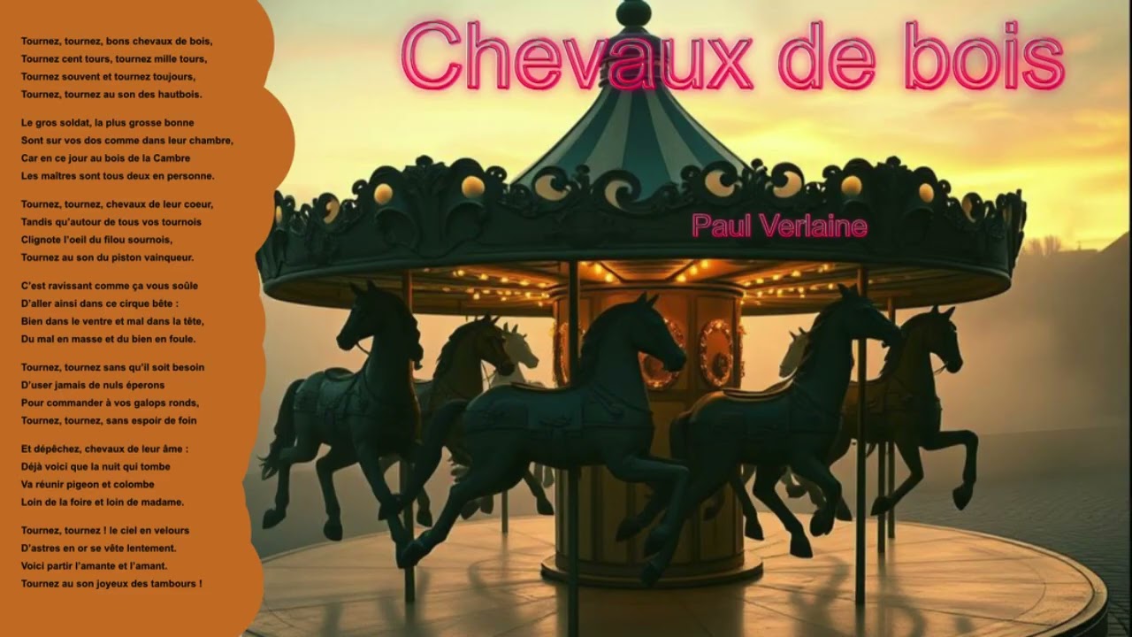 Chevaux de bois (Paul Verlaine) CHANSON