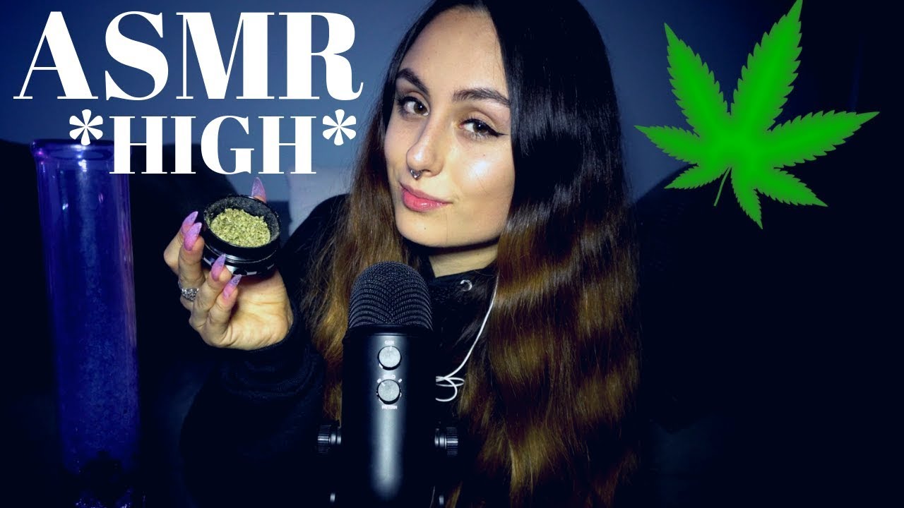 I TRIED ASMR *STONED*