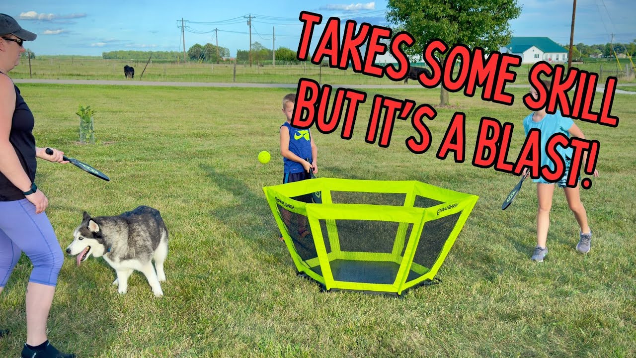 Paddlesmash Game Pickleball Yard Game Review | Takes Some Skill & is Definitely Addicting!