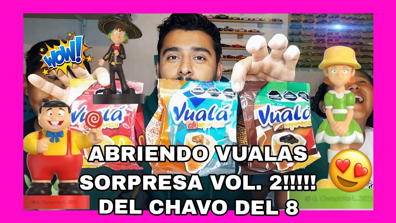 ABRIENDO VUALAS SORPRESA DEL CHAVO DEL 8. VOL. 2 !!!!!