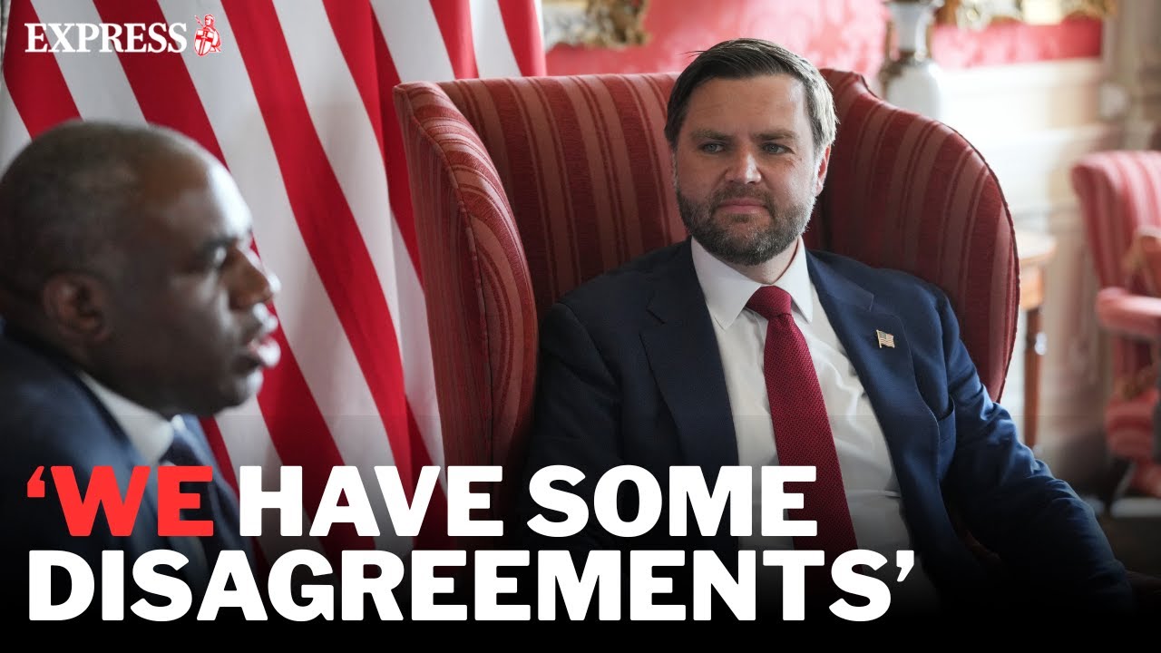 JD Vance QUESTIONS the UK's Palestinian statehood plan