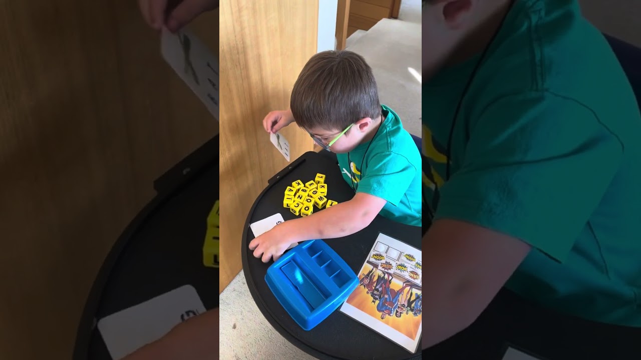 Down Syndrome Journey -Learning to read part one