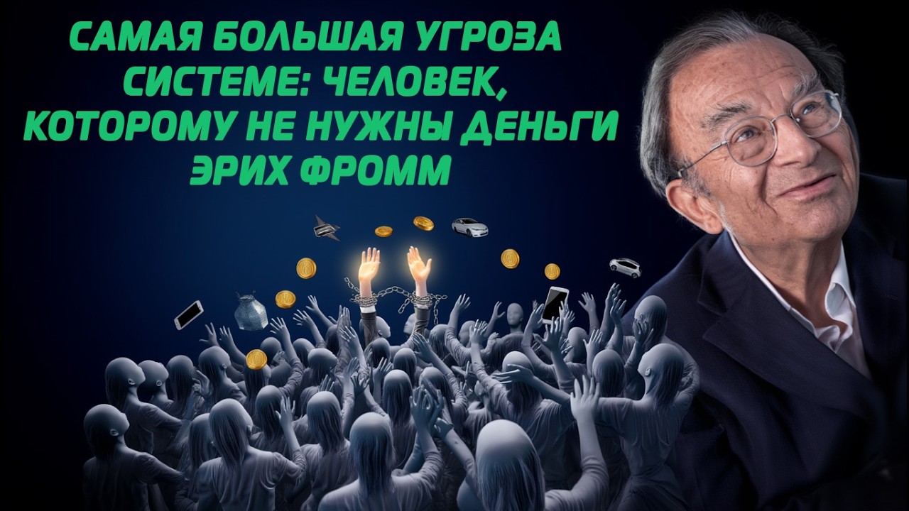 Самая большая угроза системе: человек, которому не нужны деньги | Эрих Фромм