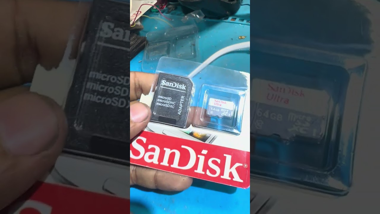 Como distinguir um cartão Sandisk pirata de um original ? Visualmente