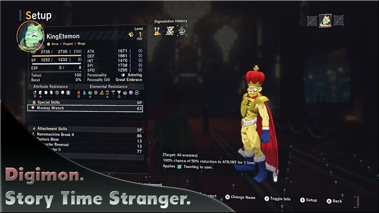 Digimon Story: Time Stranger! Episode 137.