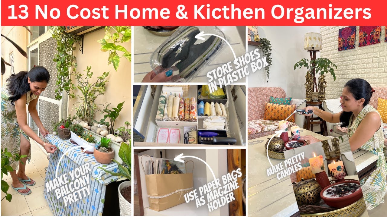 13 No Cost HOME & KITCHEN Organization Ideas | Agaro Sonic Electric Toothbrush