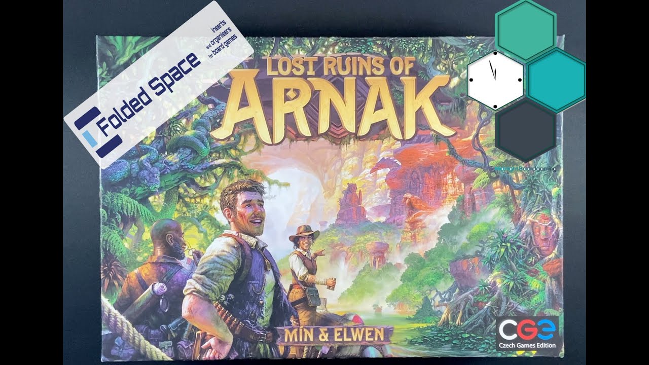 Folded Space, inserto para Lost Ruins of Arnak
