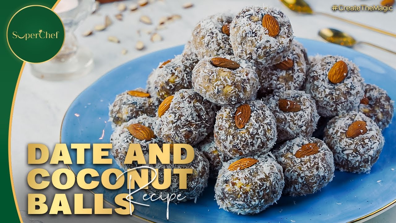How to Make Delicious Coconut Date Balls | Healthy Snack Recipe