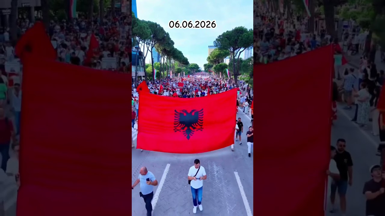 Protesta ne Tirane - Dita e 7 #tirana #protest #zvernec #albania