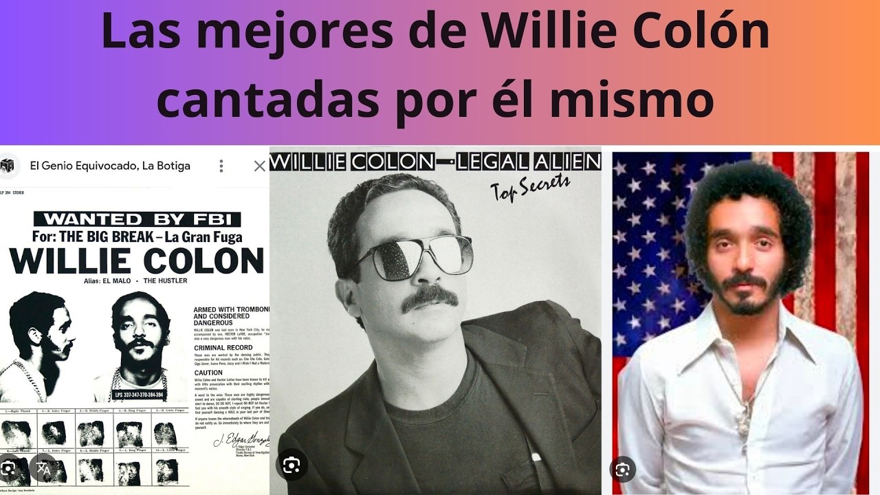 Las mejores de Willie Colón cantadas por el mismo, al estilo Dj Jor 