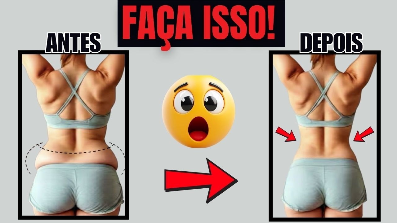 🔥 10 MIN PARA SECAR AS COSTAS E OS PNEUZINHOS EM CASA 🔥