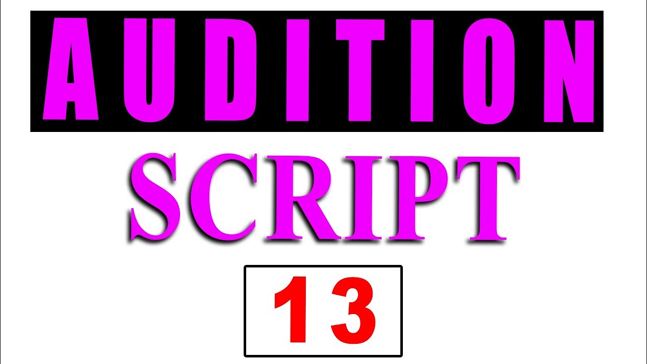 Audition Script In Hindi | Acting Scripts To Practice At Home |Audition Exercises |Join To Bollywood