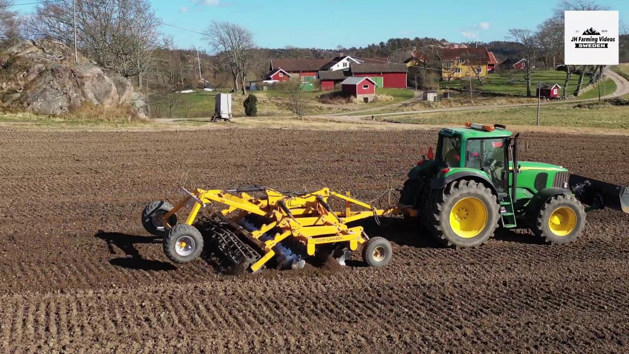 [2020] John Deere 6920 with Staltech Twindisc UH 40 EX Kultivator.