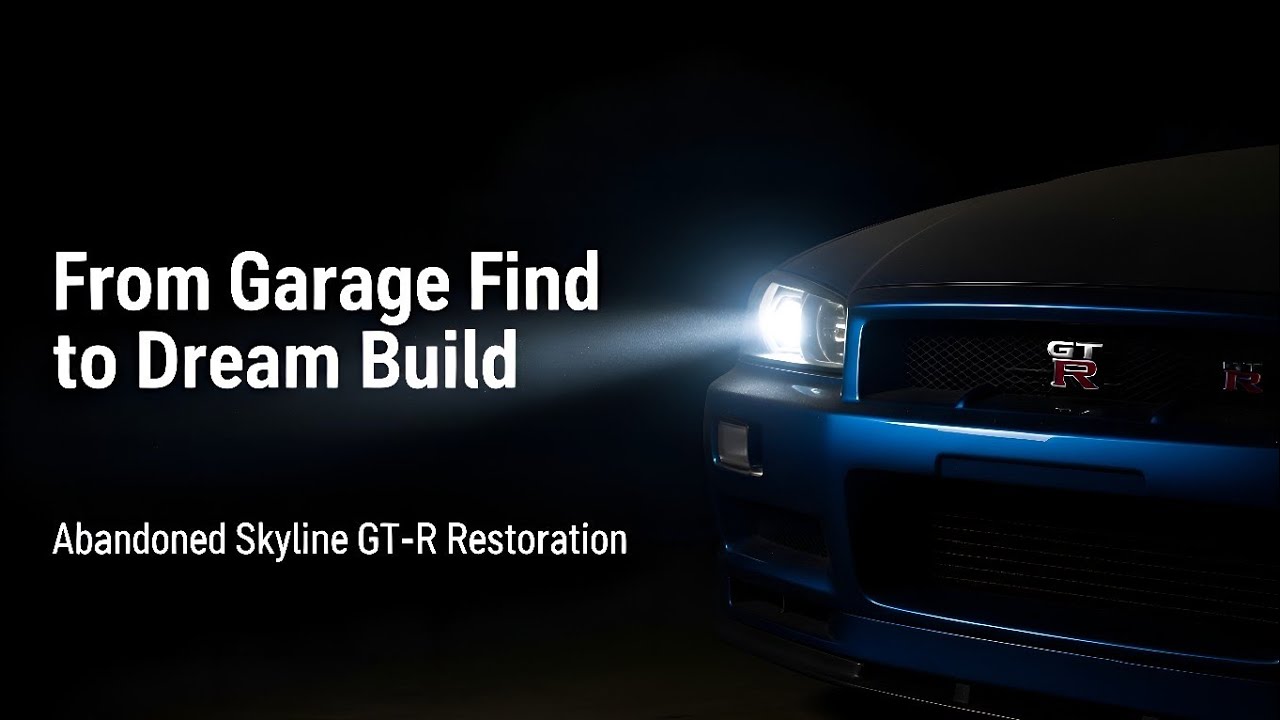 Nissan Skyline R34 GT-R Full Restoration | From Garage Find to Dream Build | Wheel Reborn