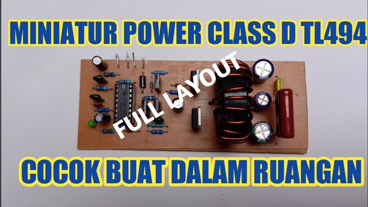 Class D Mini Amplifier - Miniatur Class D - Power Class D Mini