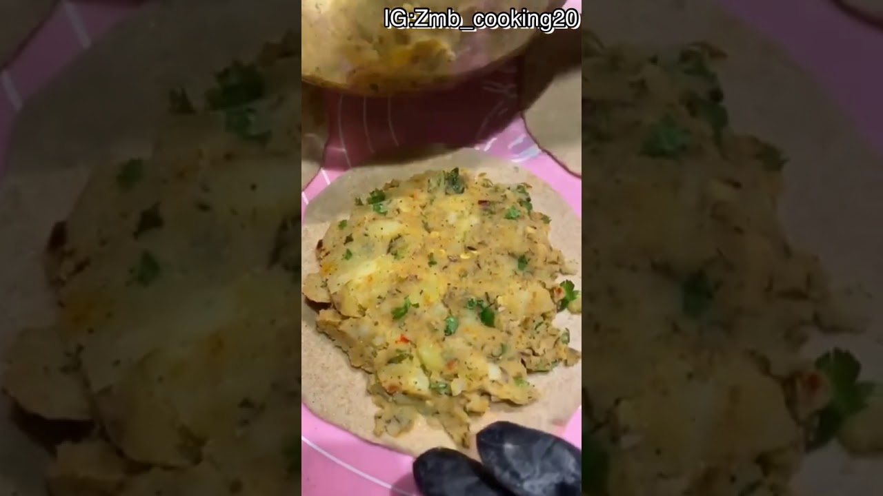 \\Mazedar  Alloo prattha ki asan recipe,شباتي بالبطاطس،خبز البيت