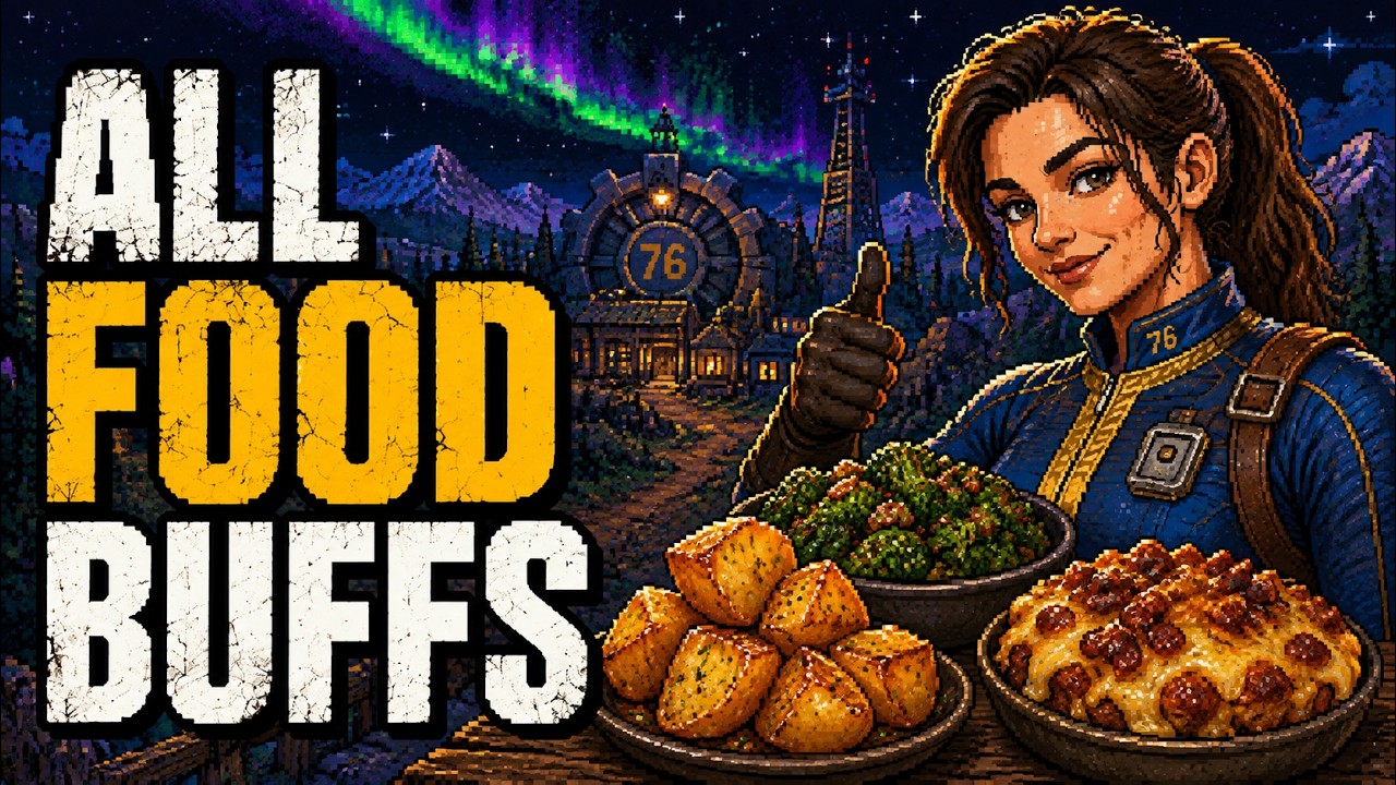 The BEST Food Buffs for EVERY Build in Fallout 76
