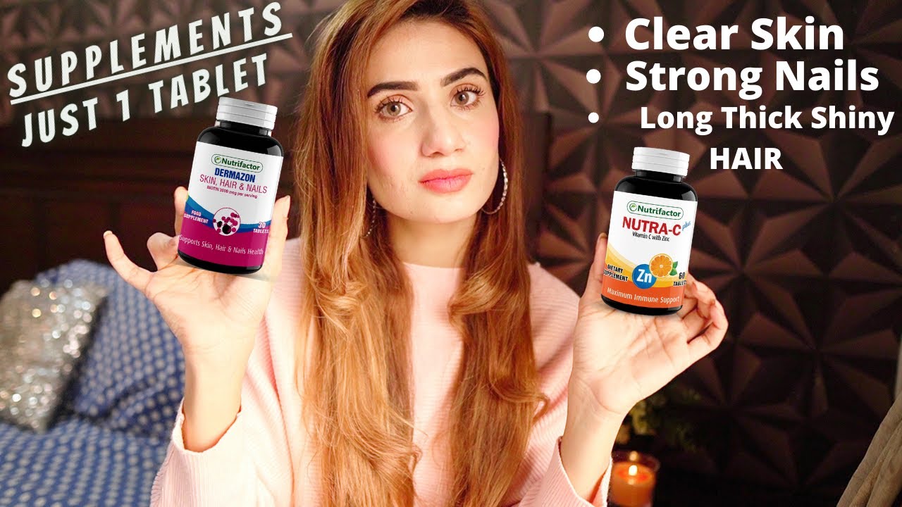 Best Supplements For Clear  Skin ,Strong Nails And Long Thick Shiny Hair |JUST 1 TABLET DAILY