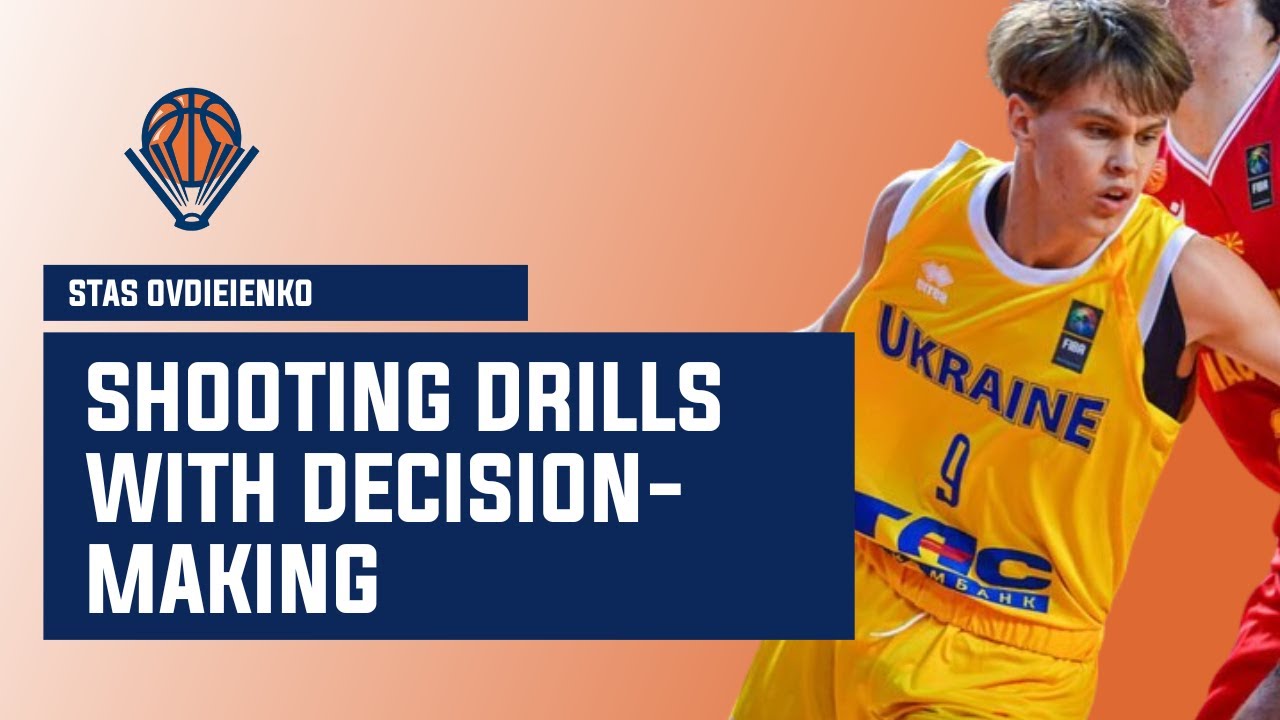 Shooting Drills with Decision-Making  | Ukraine U20 EuroBasket Prep