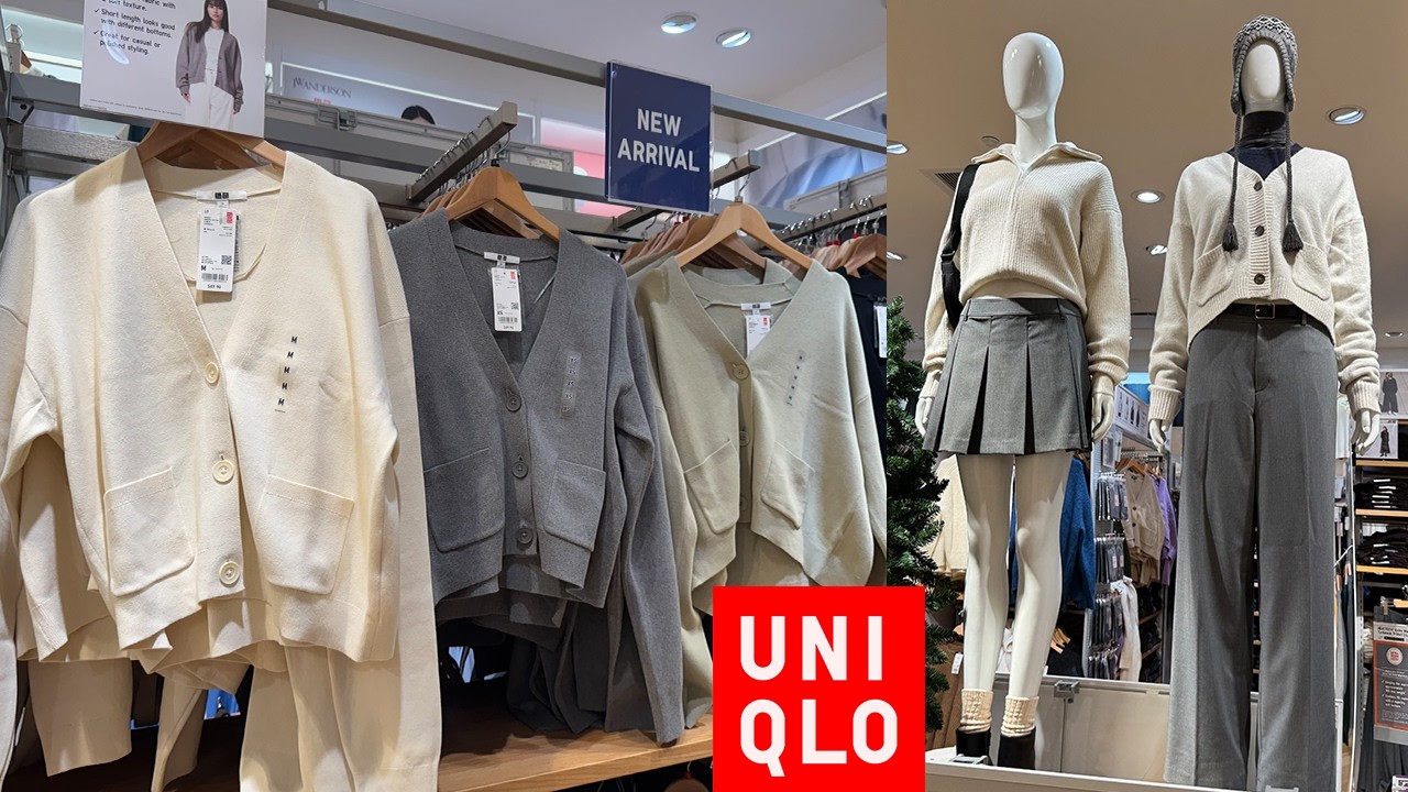 💛 UNIQLO NEW DECEMBER 2025 ARRIVALS 🩵 EFFORTLESS & COZY WOMEN&rsquo;S WINTER FASHION