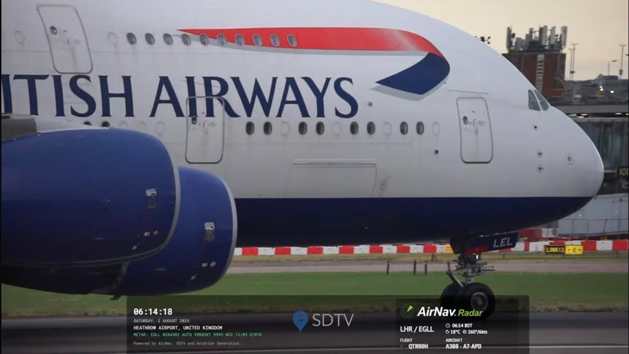 Tuesday - Heathrow Airport Live  - 25th November 2025