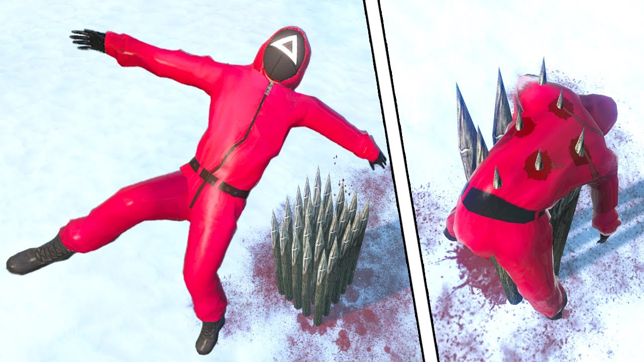 Squid Game Ragdoll Physics: The Best Epic NPC Falls! Compilation #9