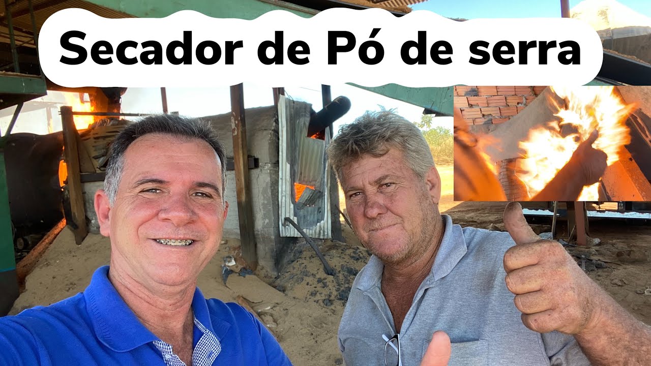 Como Secar o Po de Serra, secagem, destinação pra geração de energia
