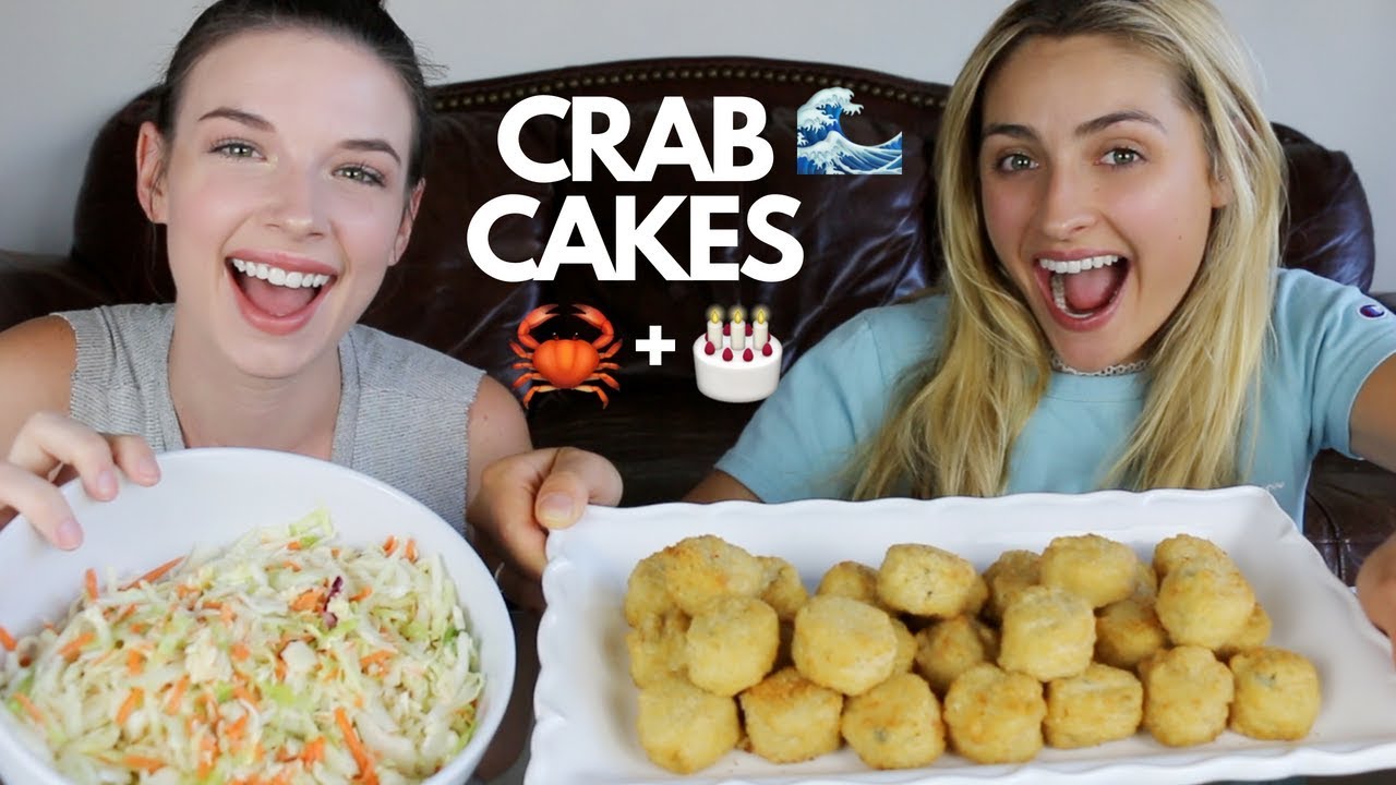 CRAB CAKES MUKBANG! Mukbang Monday