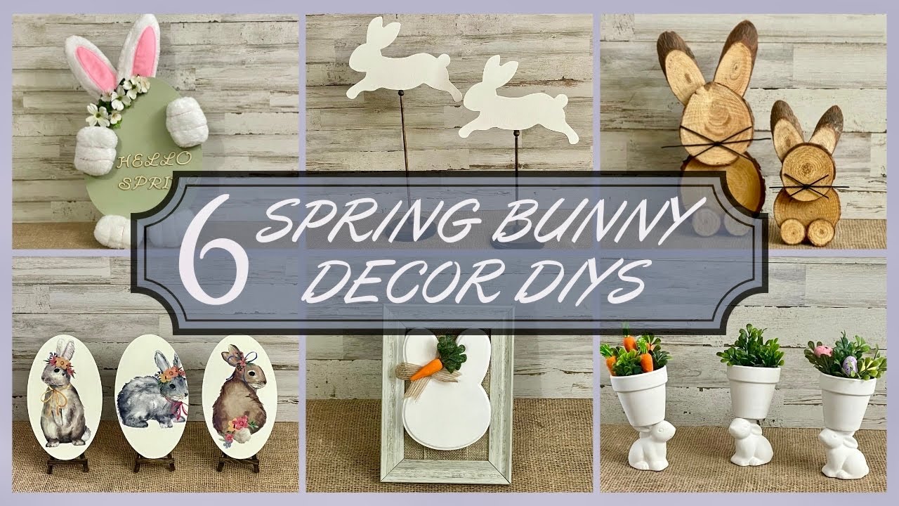 6 Bunny Decor DIYs for a Festive Spring Home