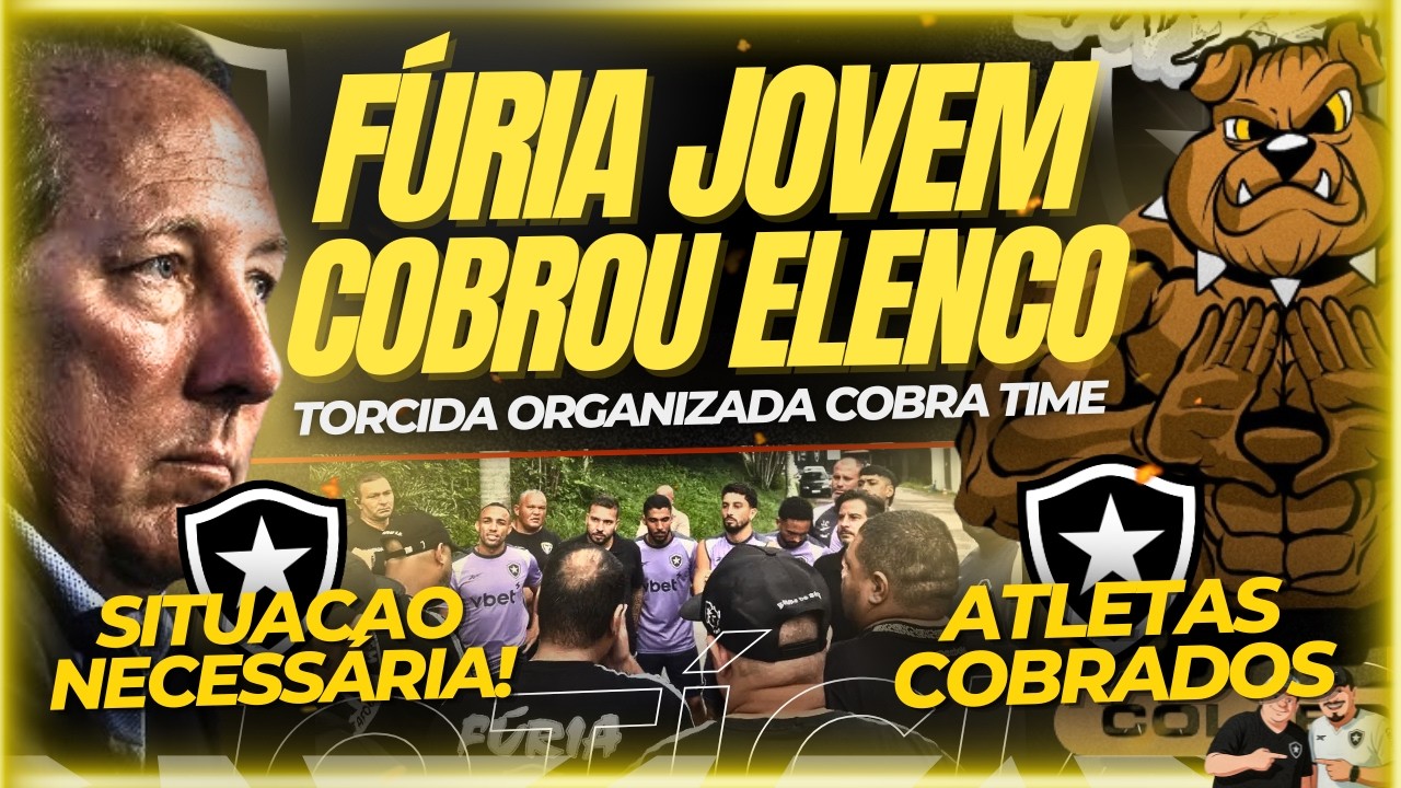 🚨🚨AGORA! FÚRIA JOVEM VAI AO CT DO BOTAFOGO COBRAR JOGADORES E DIRETORIA! VEJA IMAGENS | BOT X FLA