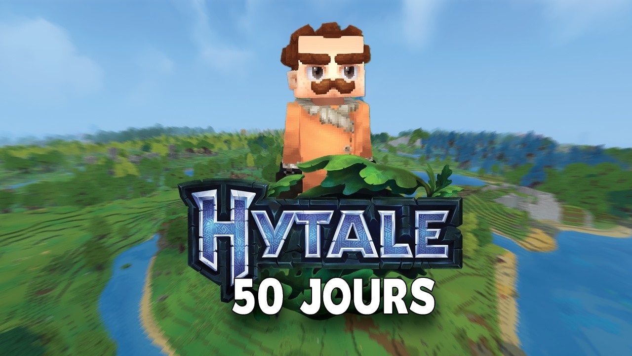 J'ai Survécu 50 Jours sur Hytale... Voici ce qu'il s'est passé