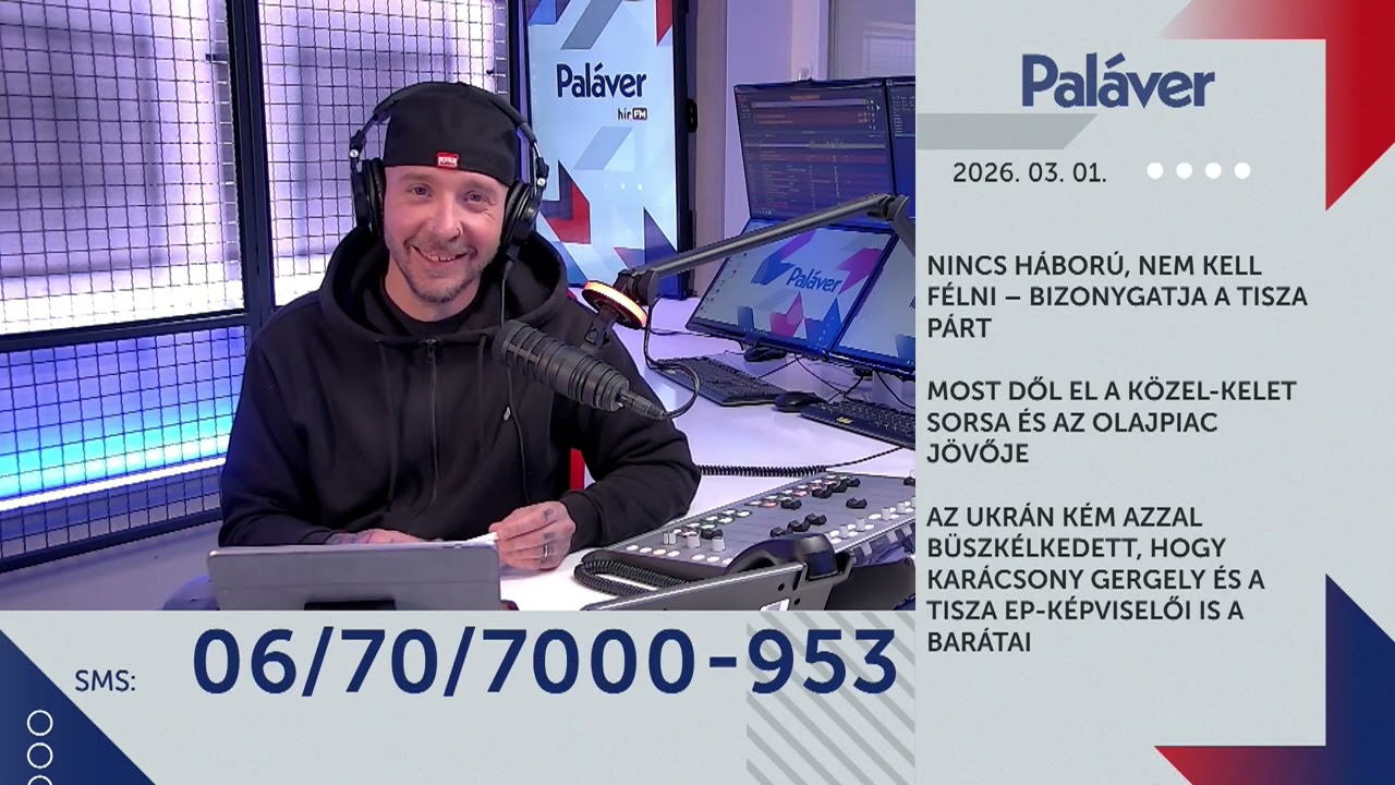 Paláver 2. rész (2026-03-01) - Hír.FM