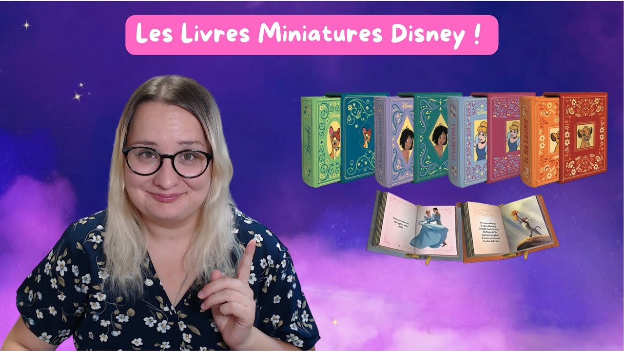 LES LIVRES MINIATURE DISNEY DE CHEZ HACHETTE COLLECTIONS