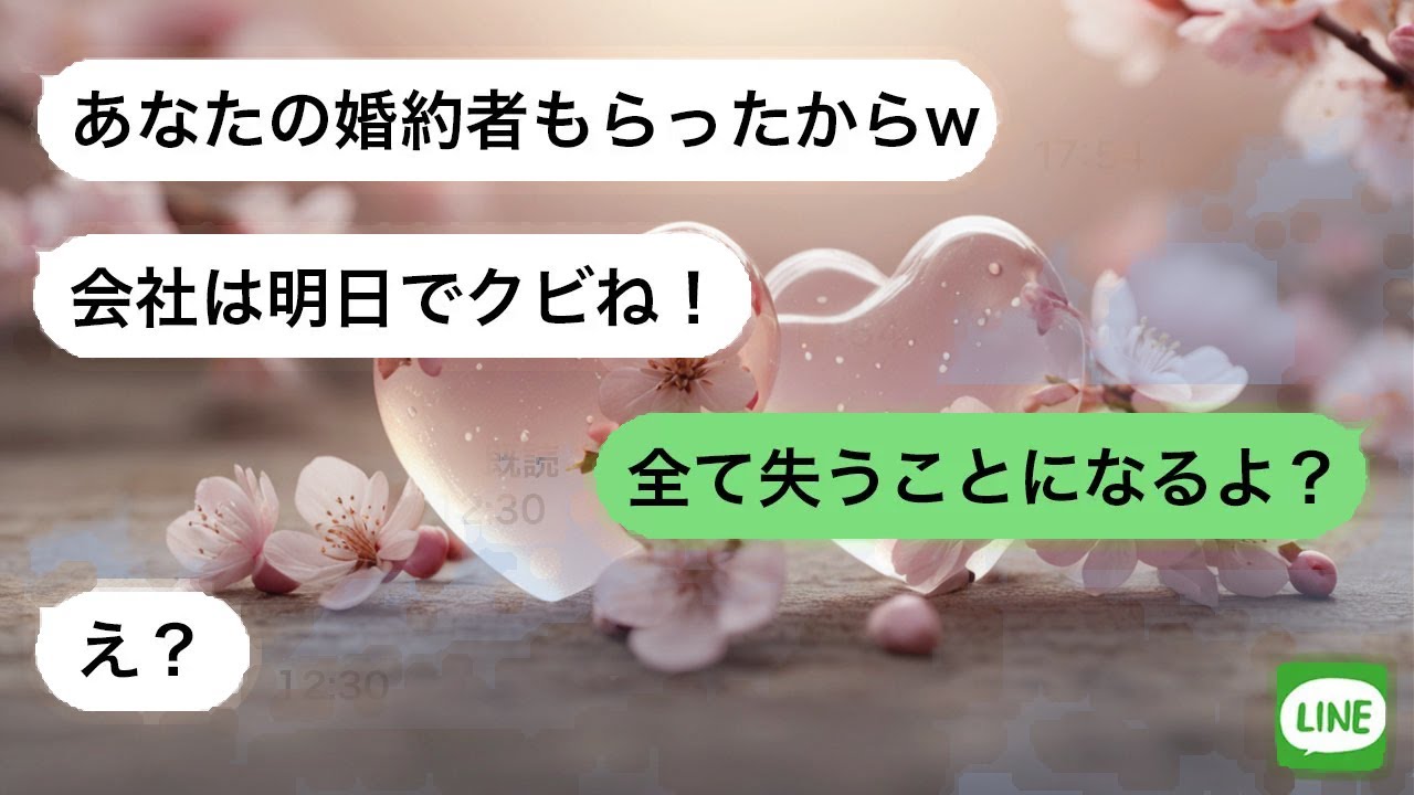 【LINE】 婚約者を奪った女社長に解雇された俺。数か月後、結婚自慢の場で真実を告げると全てが崩れた。