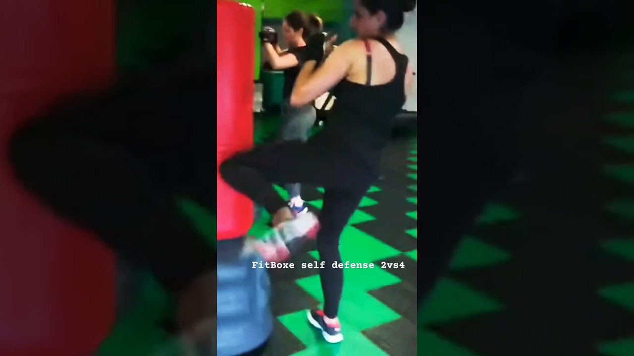 2vs4 🥊FitBoxe 🥊#fitness #fitboxing #badgirl #kickboxing