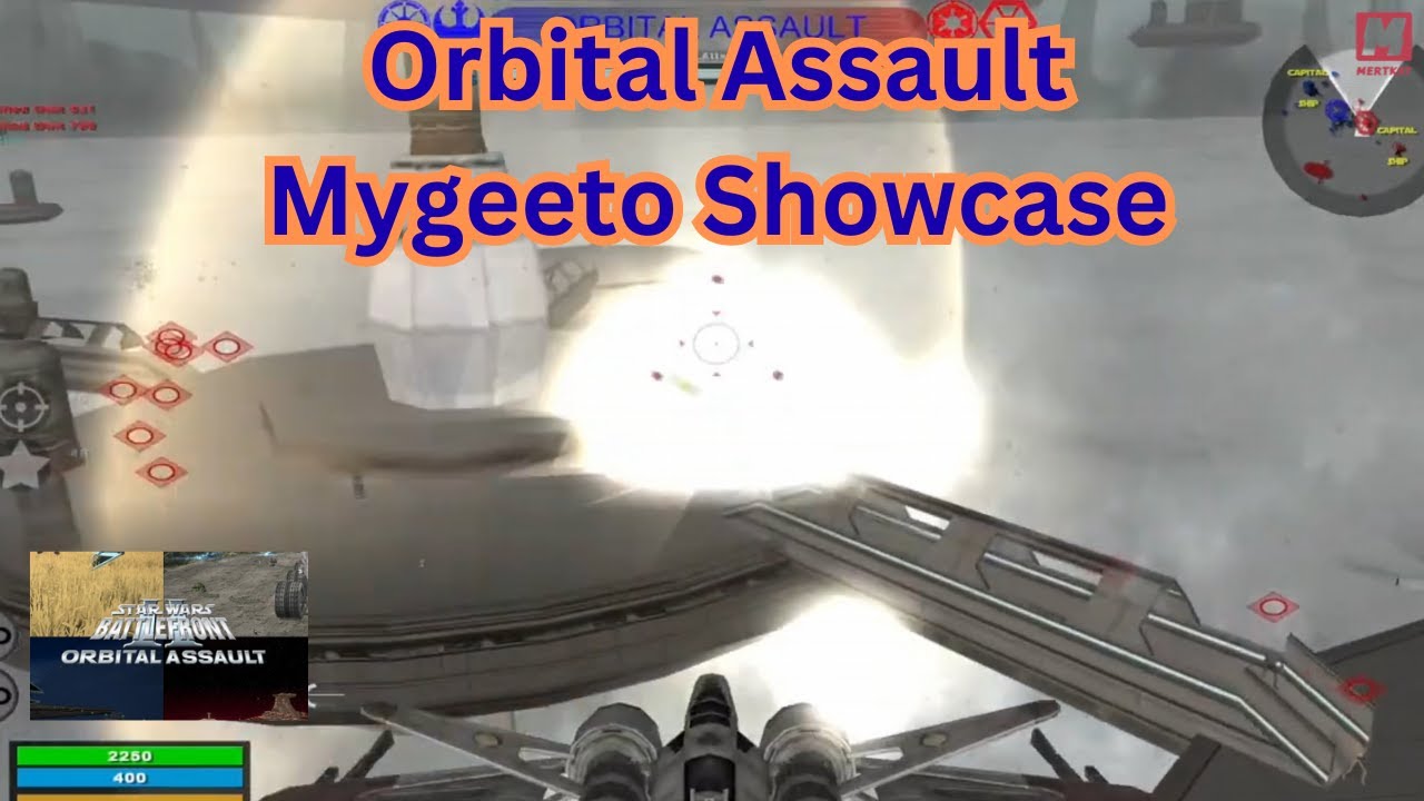 First Time Battlefront 2 Mods! Orbital Assault - Mygeeto CW 4k