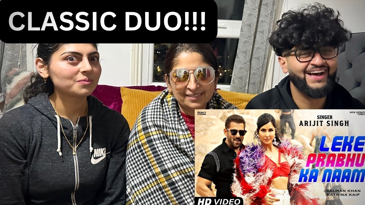 Leke Prabhu Ka Naam (Official) Tiger 3 | Arijit Singh ft. Salman Khan, Katrina Kaif - 🇬🇧 REACTION!