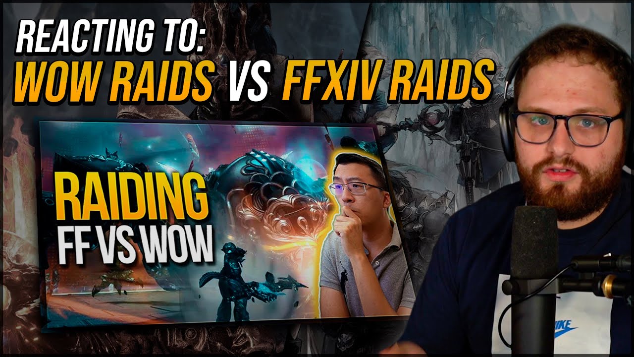 World of Warcraft против Final Fantasy XIV — реакция на рейды FFXIV и WoW от Quazii