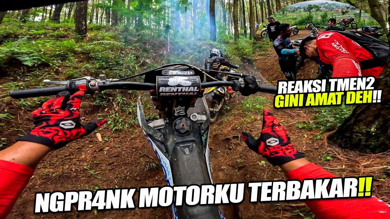 NGPR4NK TEMEN2 KALAU TRAIL NINJAKU TERBAKAR !! (MAT Rolas #6)