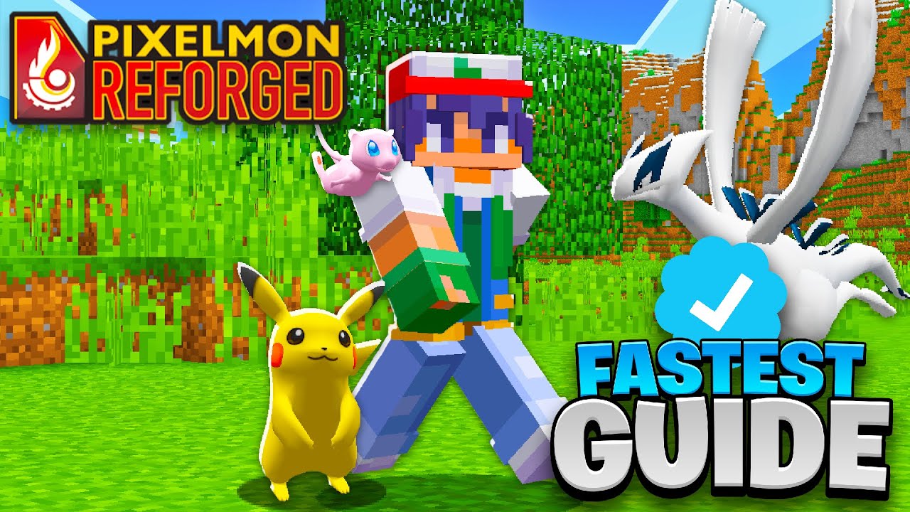 Как установить мод Pokemon для Minecraft в 2025 году! (Pixelmon Reforged)