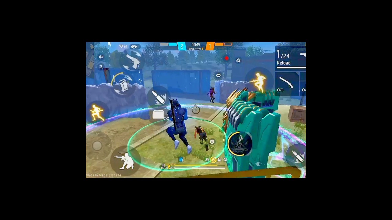 Speed Moment ⚡🔥‎4 Finger Gloo Wall Fast Custom HUD Setup ⚙️‎देखो भाई ये है असली Speed Gameplay! 💪