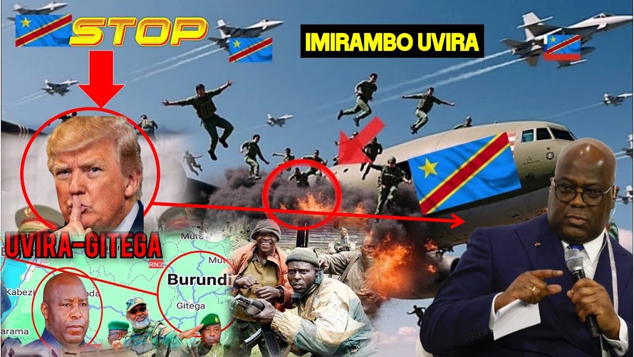⛔LE22/1/26 TURASUBIRA UVIRA-#MA23 ITUMIJE INAMA YIHUTIRWA. #KISEKEDI YARENZE UMURONGO,TRUMP YARAKAYE
