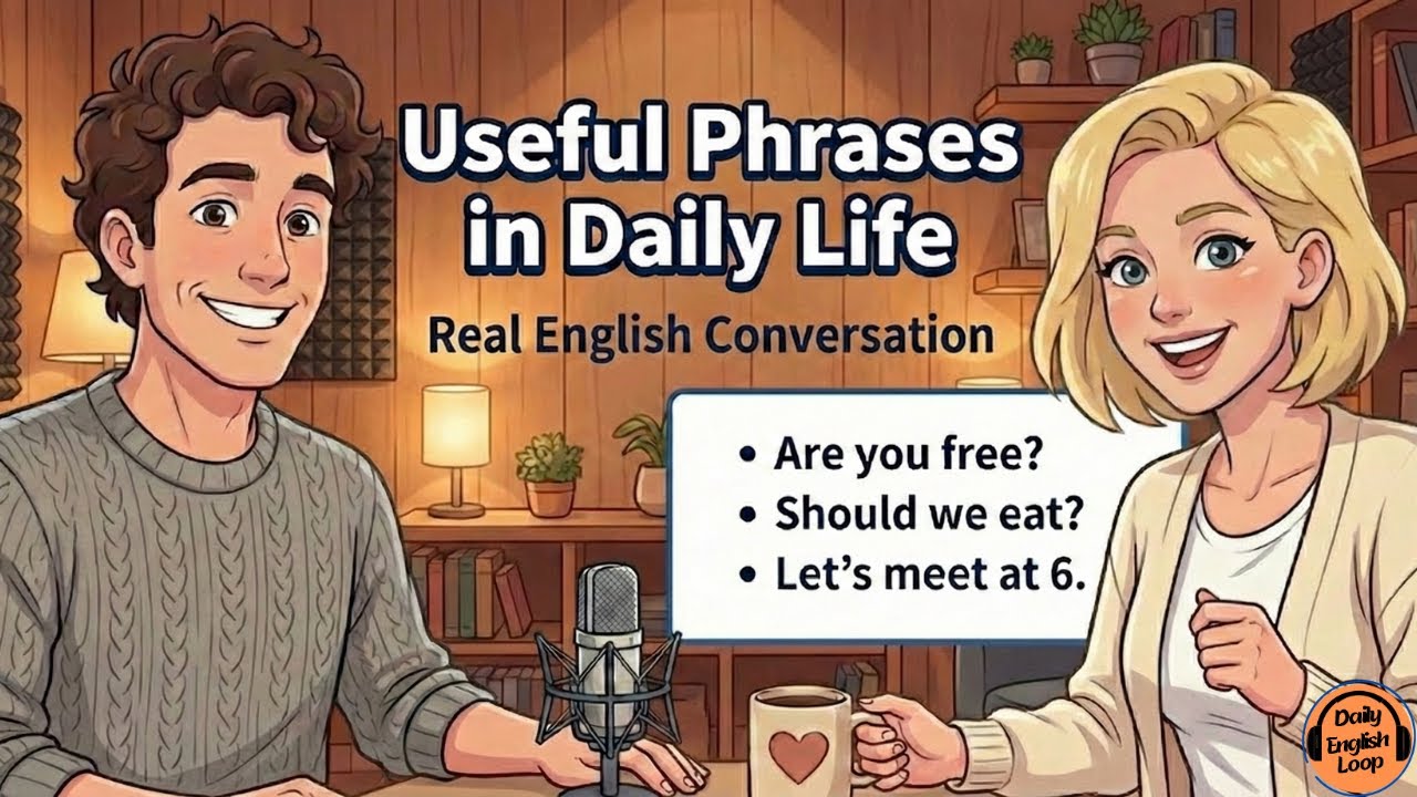 English Conversation Practice for Beginners | Real English Listening | English Podcast