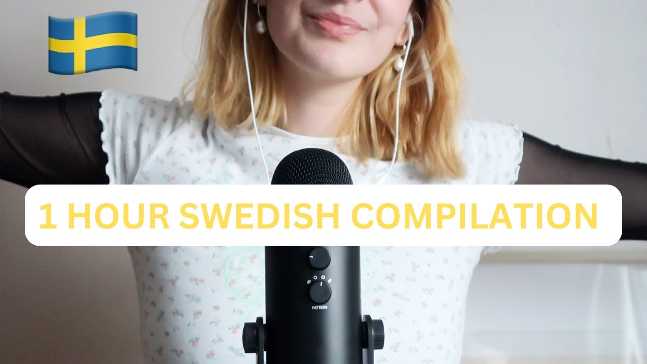 ASMR PÅ SVENSKA // 1 HOUR SWEDISH COMPILATION