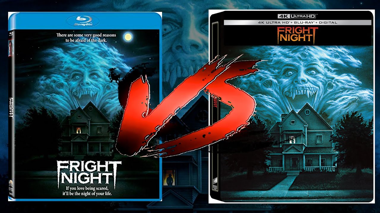 FRIGHT NIGHT (1985) 4KUHD VS BLURAY SIDE BY SIDE COMPARISON