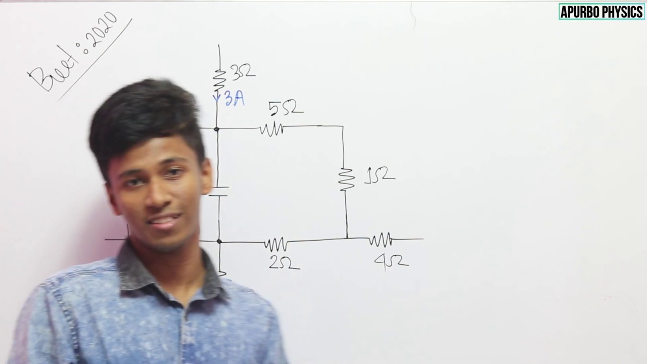3.22 চল তড়িৎ special circuit problem buet admission test physics