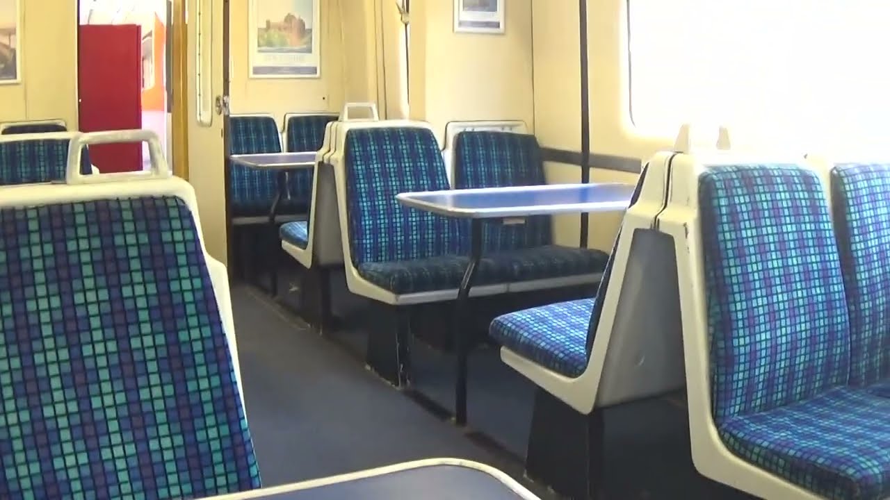 Here Is The Quick Video Of The Ex NIR 450 Class DEMU 458 Interior At Downpatrick 13/8/2023